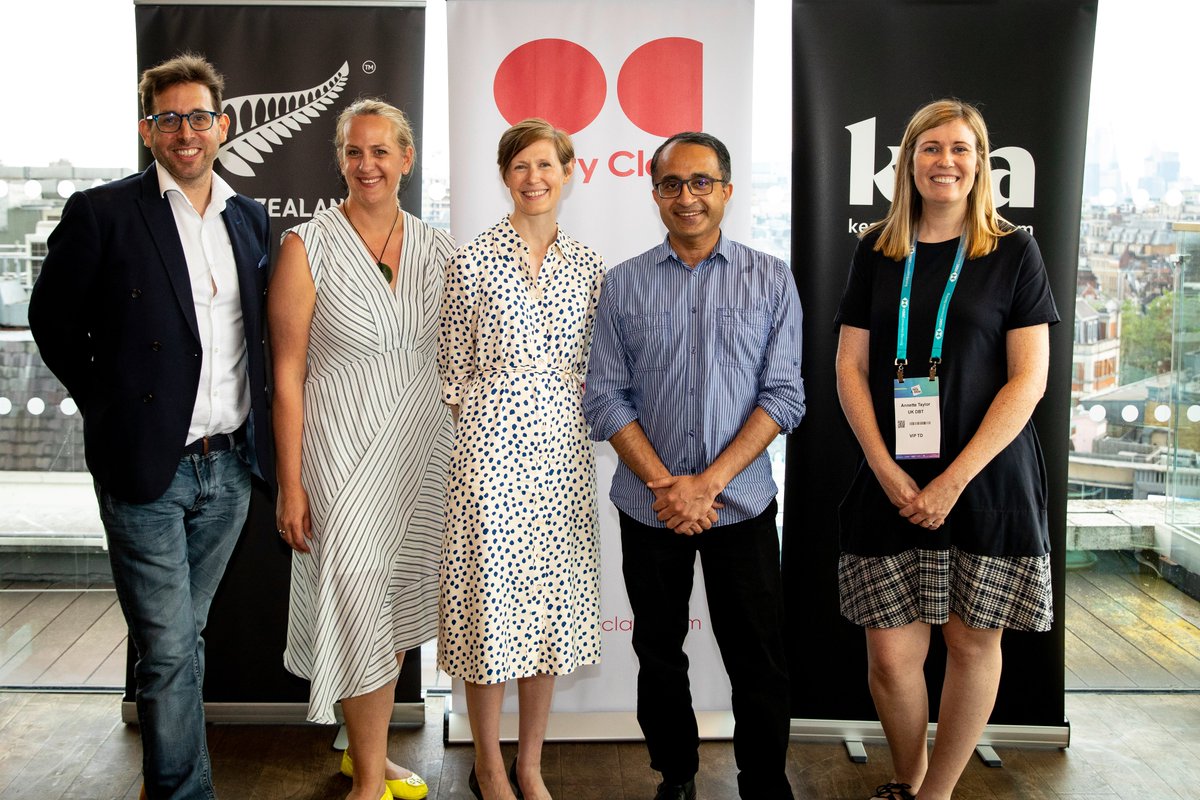 Ouryclark's tweet image. Thanks to all that attended the #londontechweek2023 New Zealand Networking reception 12.06.2023. What a great afternoon!