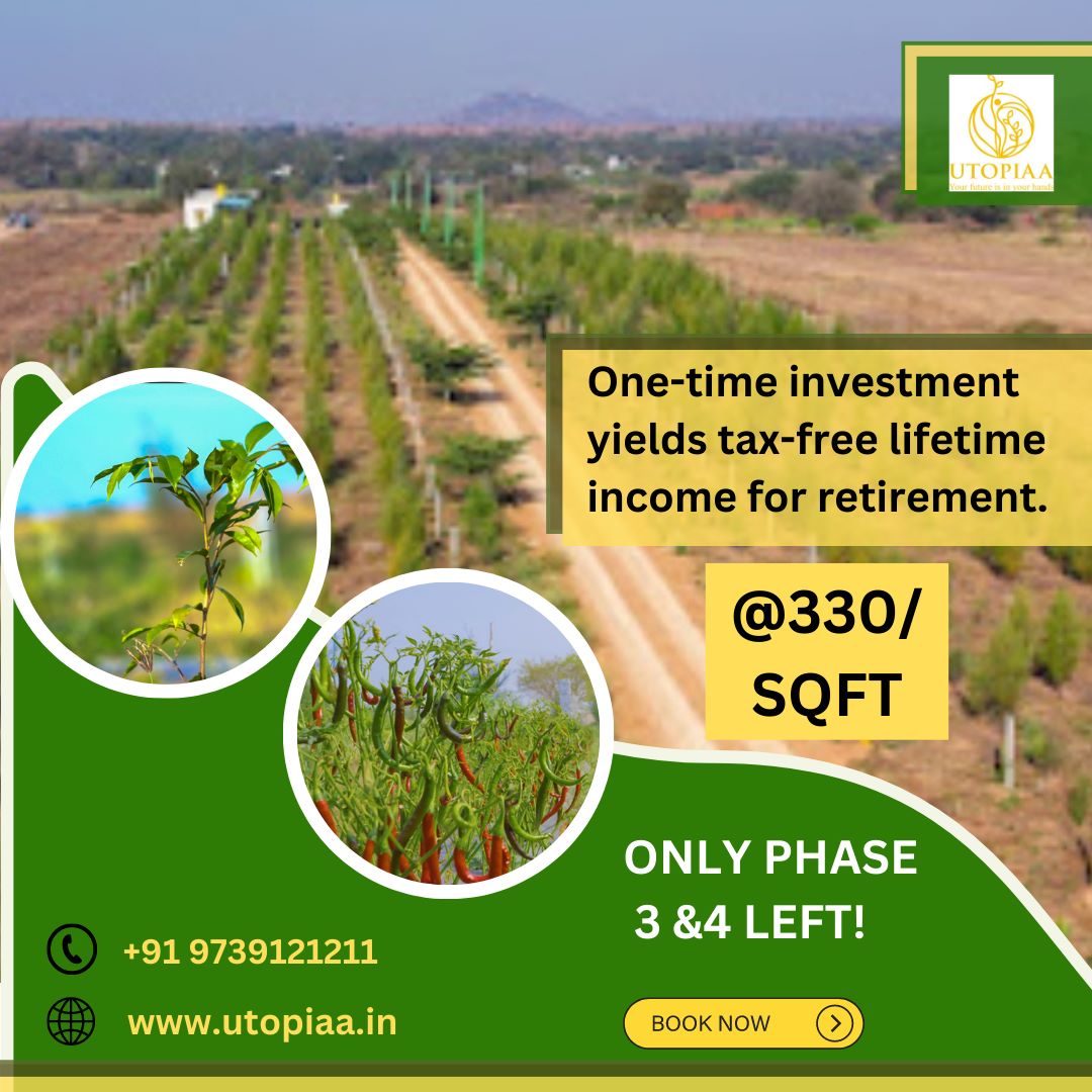 Invest Wisely, Reap the Benefits: UTOPIAA Offers a One-Time Investment Opportunity for a Lifetime of Tax-Free Income.
#InvestWisely #ReapTheBenefits #OneTimeInvestment #TaxFreeIncome #FinancialFreedom #SmartInvestment #RetirementPlanning #SecureYourFuture