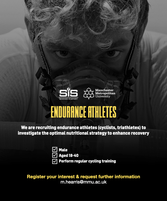 Hearris's tweet image. ENDURANCE ATHLETES 🚴♂️
We are currently recruiting participants for our upcoming project to understand the optimal nutritional strategies to support post-exercise recovery.