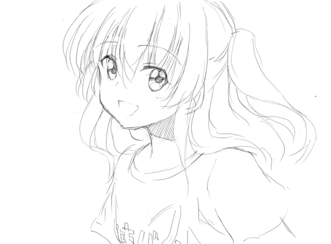 リハビリ兼ねて喜多ちゃんらくいがき