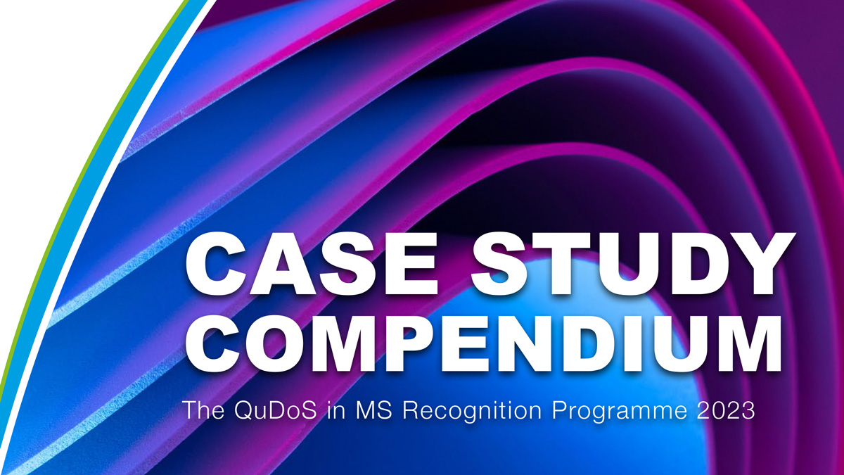 QUDOSMS's tweet photo. Read the QuDoS 2023 compendium today! There is a range of QuDoS in Multiple Sclerosis NHS case studies from the 2023 winners. https://t.co/Jg6mXZtAJ1  #MS #QuDoSMS #NHS @MSTrust @MSTrustforHPs https://t.co/C5hIRNT5fy