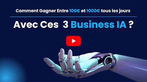 AxelQuantic's tweet photo. 💰🤖 3 Business IA pour Gagner Entre 100€ et 1000€ Tous Les Jours.

J’ai tourné une vidéo de 15 minutes où je révèle le nom de ces 3 business et comment les démarrer.

(c’est pas pour les fainéants)

Like + RT + Commente “BIZ” pour recevoir la vidéo en DM

Disponible 48h https://t.co/TDHMqliYZl