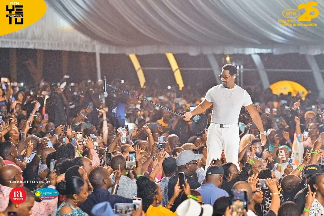 Yetu Festival (@yetufestival) on Twitter photo After a mind blowing performance in Kenya <a href="/BoyzIIMen/">Boyz II Men</a> did it again in Uganda🥳🥳🥳
#mtnyetufestival #radioafricaevents #boyziimeninuganda After a mind blowing performance in Kenya <a href="/BoyzIIMen/">Boyz II Men</a> did it again in Uganda🥳🥳🥳
#mtnyetufestival #radioafricaevents #boyziimeninuganda