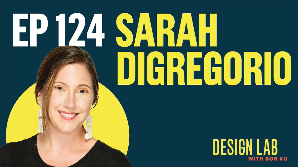 This week @BonKu spoke with @SarahDiGregorio, author of the book Taking Care: The Story of Nursing and Its Power to Change Our World, published by @HarperCollins. designlabpod.com/episodes/124