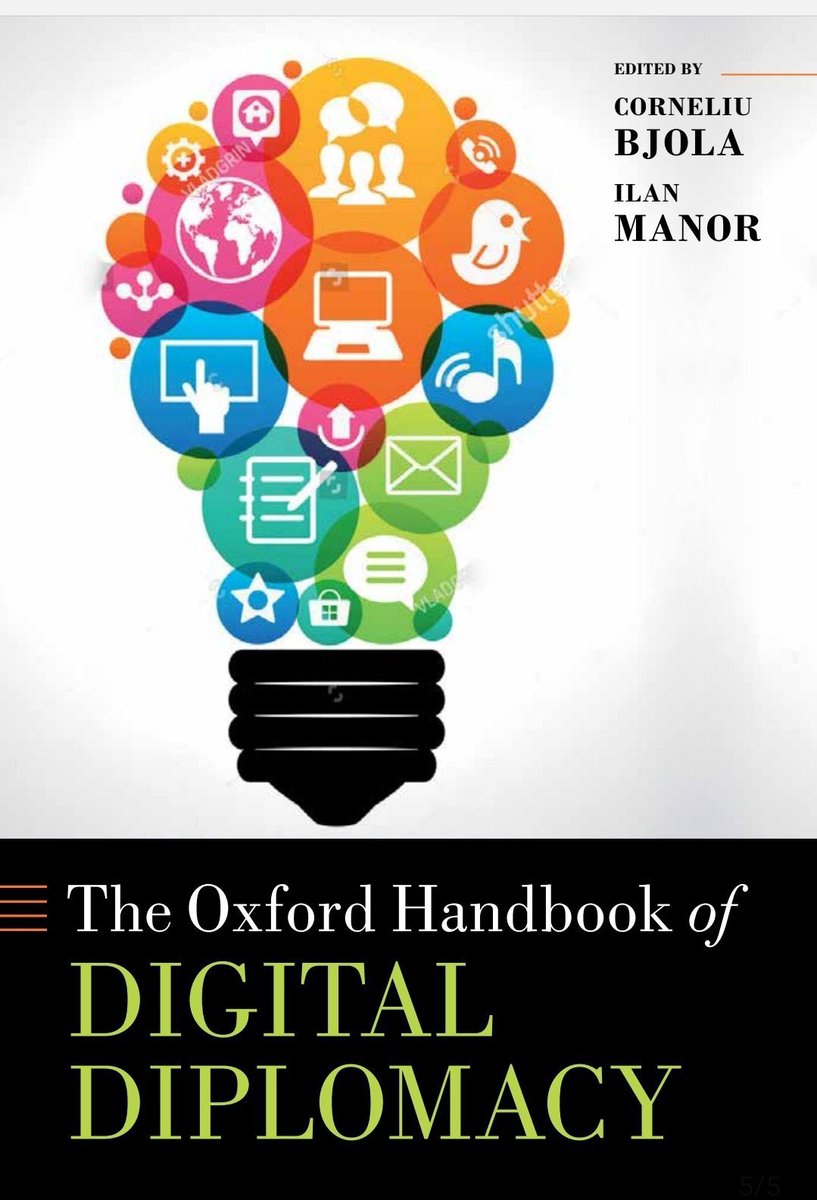 So proud to have been included in this #digitaldiplomacy project alongside some of the best in the field: @OxfordDiplomat @jorgeheinel @KAMWright @AMEngtoft @luefkens @TFletcher @EmmaLBriant @RebAdlerNissen & so many others! Grazie @CBjola @Ilan_Manor 👉 global.oup.com/academic/produ…