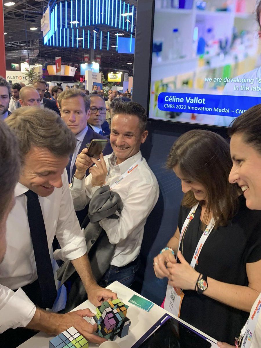 Céline Vallot (@vallotceline) on Twitter photo Deeply honored by the presence of the President <a href="/EmmanuelMacron/">Emmanuel Macron</a> taking the time to listen to our team <a href="/onebiosciences/">Onebiosciences</a> during the Viva Technology forum yesterday. <a href="/institut_curie/">Institut Curie</a> <a href="/CNRS/">CNRS 🌍</a> Deeply honored by the presence of the President <a href="/EmmanuelMacron/">Emmanuel Macron</a> taking the time to listen to our team <a href="/onebiosciences/">Onebiosciences</a> during the Viva Technology forum yesterday. <a href="/institut_curie/">Institut Curie</a> <a href="/CNRS/">CNRS 🌍</a>