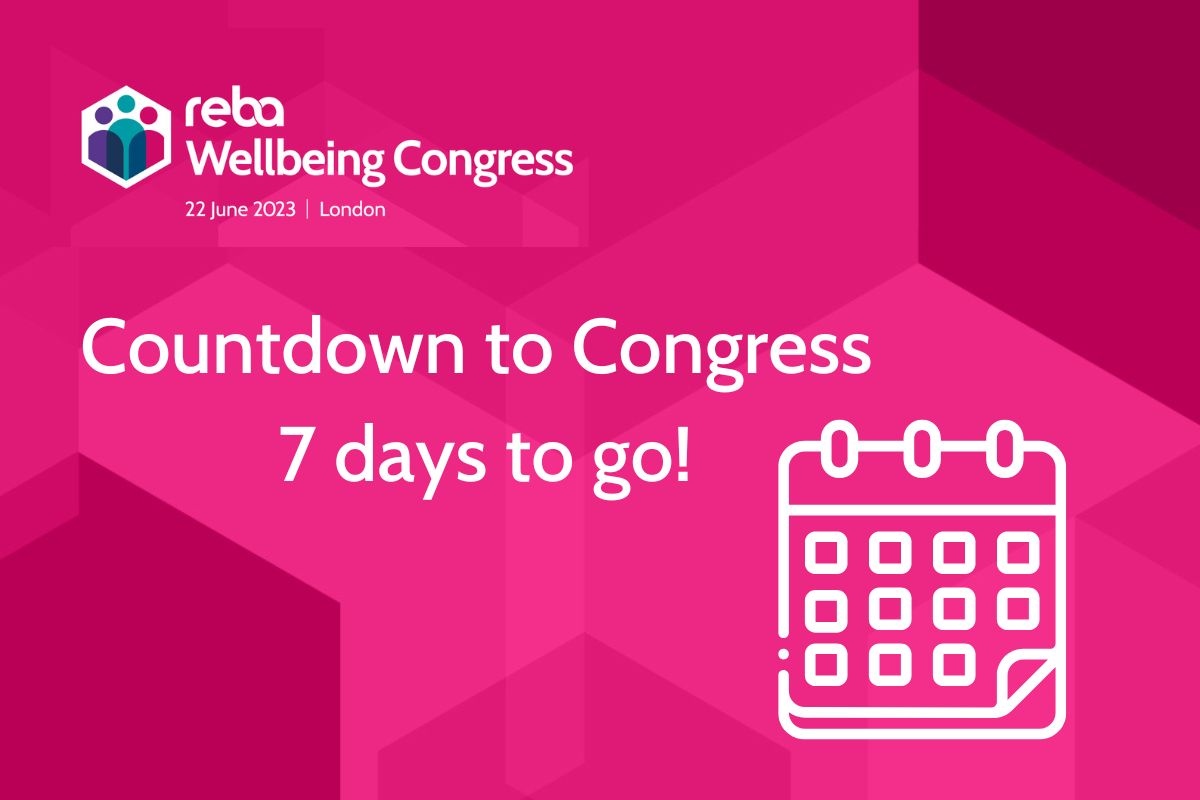 It's not long until our team attends REBA Wellbeing Congress next week.

Don't forget to give us a shout if you are planning to attend. #wellbeingatwork #fertility #fertilityawareness #7daystogo