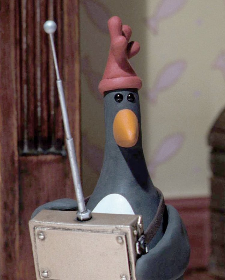Drop a 👀 for Preston or drop a 😬for Feathers McGraw.
#Wallaceandgromit