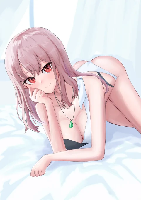 四谷ゆみ×アニメ版水着 これ好き #アリスギア #アリスギアお絵かき
