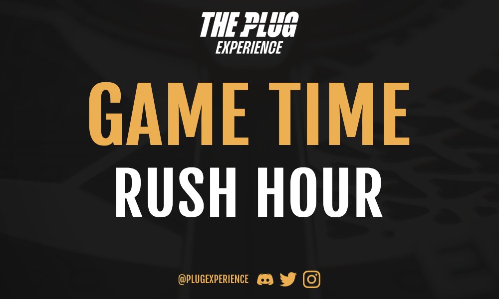 PlugExperience's tweet image. It's game time 🎮🕹️

Rush hour will start right now. 

Make sure to join our community and don't miss out on another special prize 🏆

Best of luck everyone! 

#PlugExperience