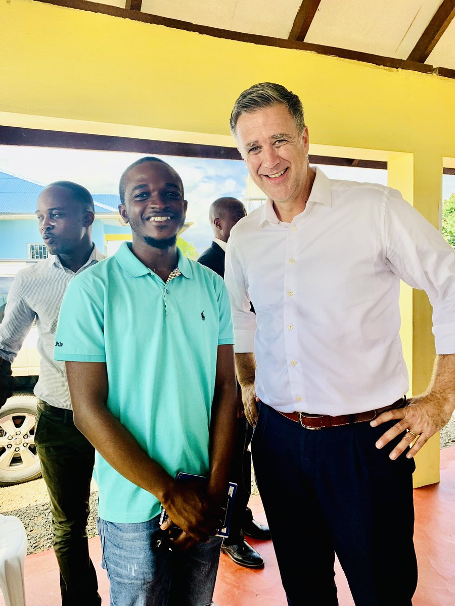 ZFlumo's tweet photo. SRHR Advocacy is everyone’s business. It was indeed an opportunity meeting high power delegates from the #Sweden_Government and Embassy in Monrovia. 

The Interactions were impressive and encouraging✊🏾 
#ProudSRHRAdvocate 
#OurRightsCantWait 
#HolisticSRHR4All🤝 https://t.co/qtFTI2Fdcf