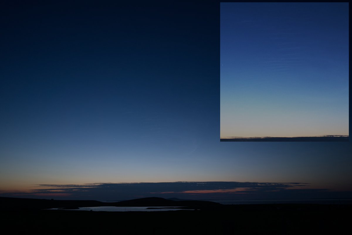callump (@callump) on Twitter photo Faint and subtle #NLC (noctilucent clouds) from #Rousay #Orkney last night (20230614 23:45UT) <a href="/nlcnet/">NLC Network</a> <a href="/NLCalerts/">Noctilucent Clouds Alerts</a> <a href="/sjb_astro/">Amateur astronomer</a> Faint and subtle #NLC (noctilucent clouds) from #Rousay #Orkney last night (20230614 23:45UT) <a href="/nlcnet/">NLC Network</a> <a href="/NLCalerts/">Noctilucent Clouds Alerts</a> <a href="/sjb_astro/">Amateur astronomer</a>