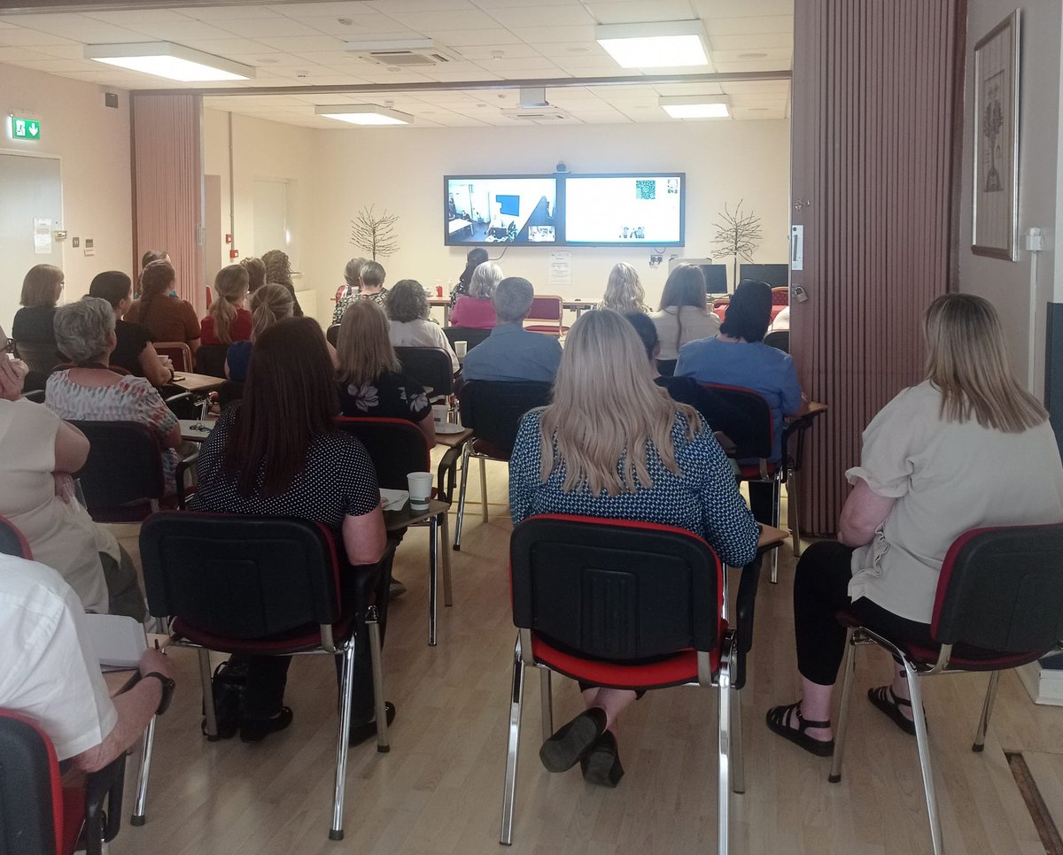 Full house at Prof Gillham’s inaugural staff briefing as Network Director of St Luke's Radiation Oncology Network.  "One Team - One Network" #SLRON
