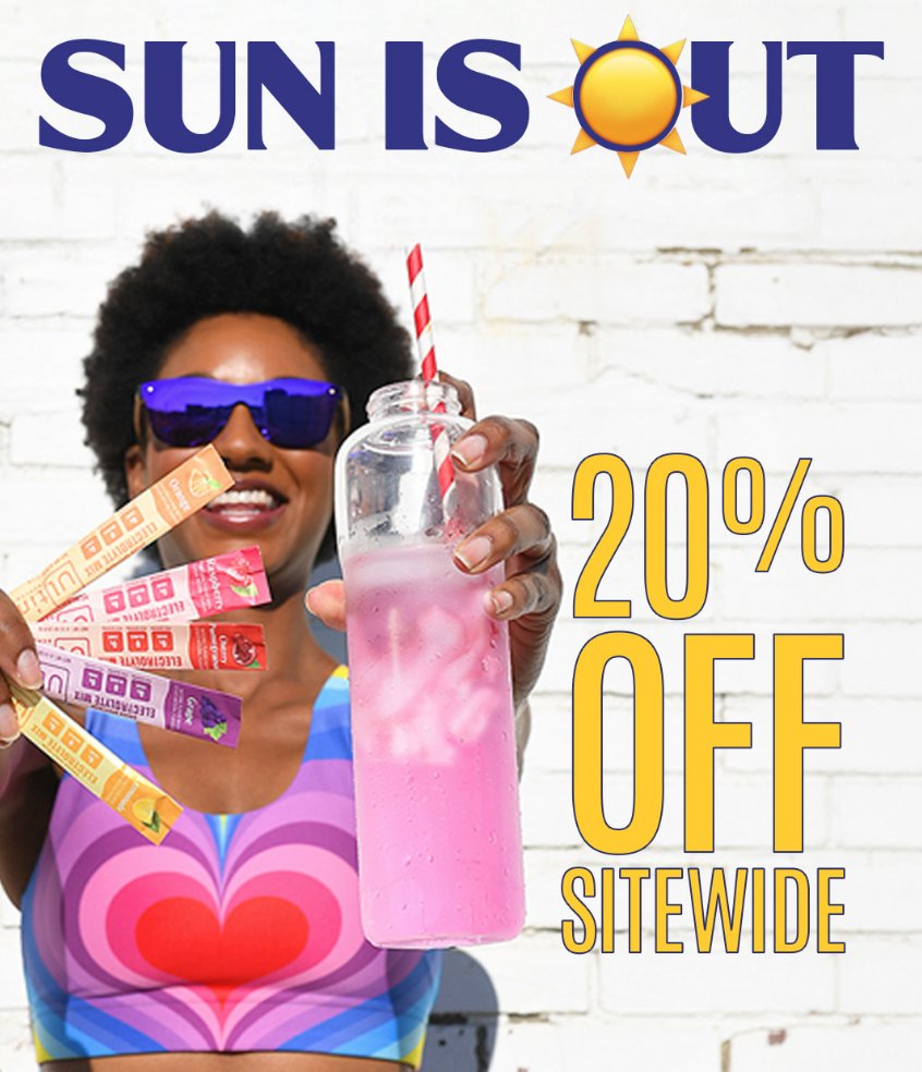 💦 SALE ALERT! Take 20% off your entire order on our website now through 6/16: ultimareplenisher.com