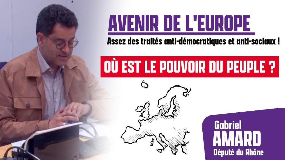gabrielamard's tweet image. 🔴 L’#Europe impose des #traités antisociaux.

Je salue le travail du groupe de la gauche au Parlement Européen qui montre la voie, en obtenant en avril dernier une directive ambitieuse sur le devoir de vigilance des #multinationales.

Mon intervention ⤵️

youtu.be/J1eeU-bRa3g