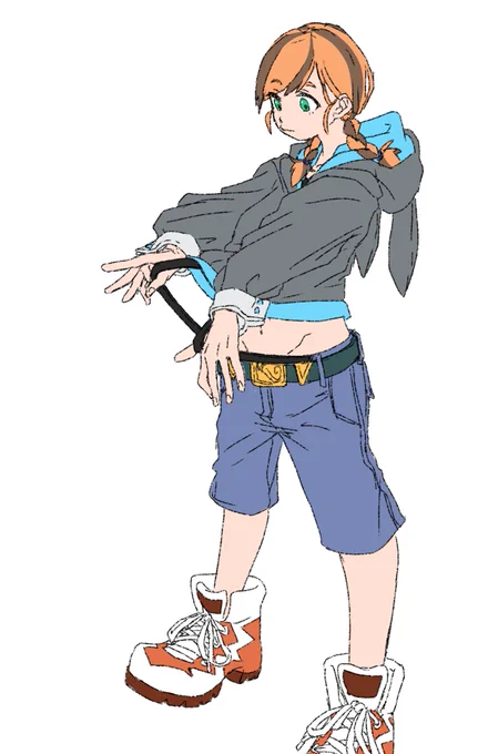 俺の代理キャラってことにします。 好きを詰め込んだ。 細かいところは追々変わっていくと思うけど  「はやめ」ちゃん