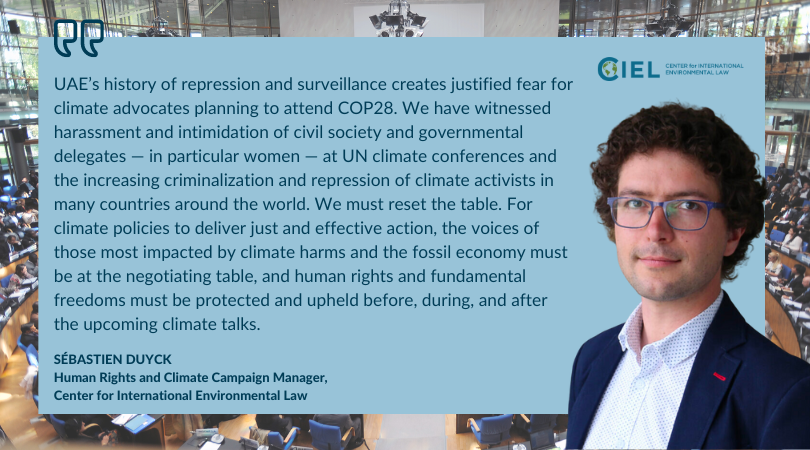 ciel_tweets's tweet photo. 🆕

#SB58: Climate process stalled by delay &amp; denial.

Despite mounting pressure &amp; momentum for a #FossilsPhaseOut, once again, the talks failed to advance urgent, ambitious &amp; equitable #ClimateAction.

Read our statement on the #BonnClimateConference: https://t.co/rNcjTHiyV6 https://t.co/BU7wpcHouw