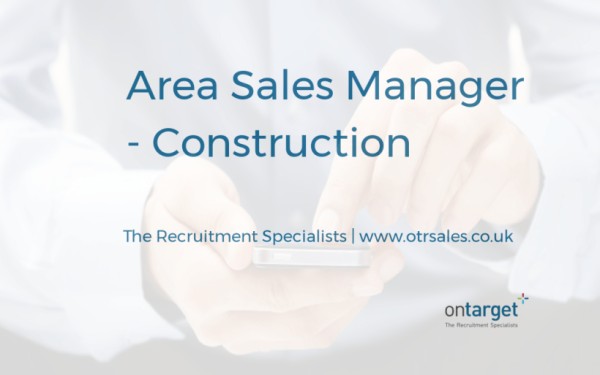 New opportunity! Area Sales Manager - Construction, A healthy basic salary with on target earnings on top, Company Car, Pension, Laptop, Mobile, 25 days holiday + bank holidays. - #Scotland. tinyurl.com/296t6s9j