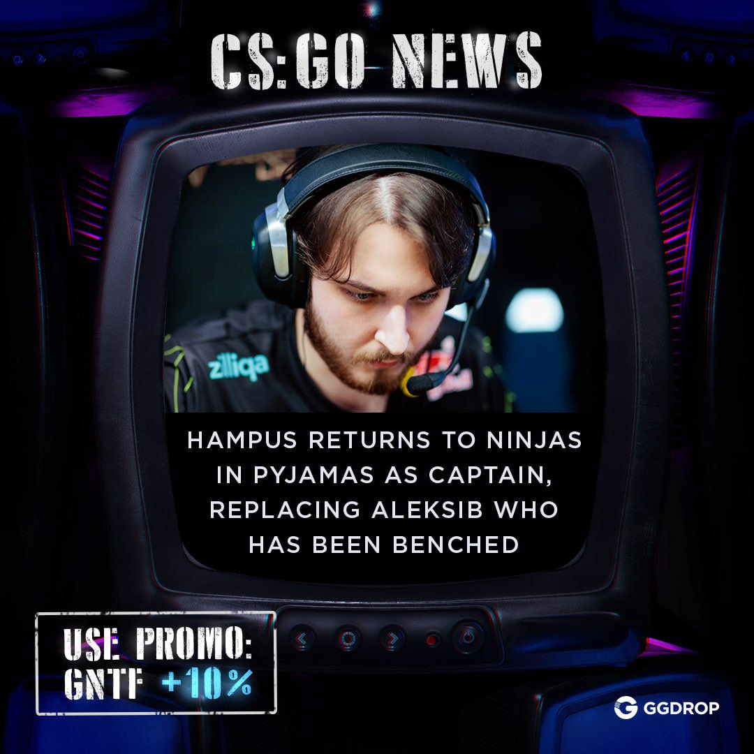 gg_drop's tweet photo. NIP just got a new leader🔥
Hampus is back in the game. With a healthy comeback after five months off.
Hit that like - let's get hype for this comeback🎉 #NIP #PyjamasParty https://t.co/hIvQagWW8L