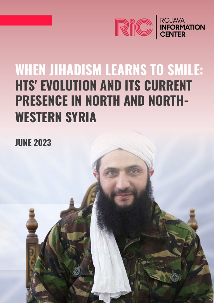 RojavaIC's tweet photo. [NEW REPORT]

Hayat Tahrir al-Sham (HTS) has spent the last year branching out from its Idlib stronghold to plant itself within SNA-held northern Syria.

https://t.co/36l0dFy8tX https://t.co/LcrfXFu50W