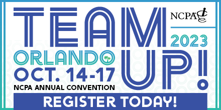 Commpharmacy's tweet photo. 📣  Registration is now open for #NCPA2023!

🎉 You can’t afford to miss the ONLY convention developed specifically for independent community pharmacy.

⭐ Register now at https://t.co/NoX6j24rBK.    

#communitypharmacy https://t.co/YNfzYBWBHv