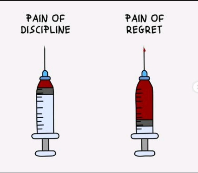 This picture is truly showing tha importance of Descipline.
Agree???
#descipline