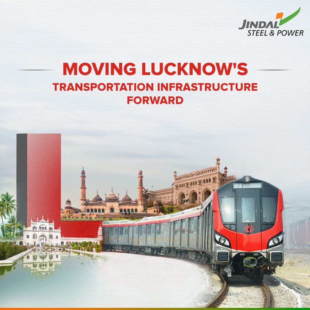 The Lucknow Metro improves transportation through effective service, accelerated trips, and revolutionizes everyday commuting experiences. We are honored to collaborate with this critical initiative as suppliers of TMT rebars.

#JindalSteel #DeshKeLiye #TMTrebars #LucknowMetro