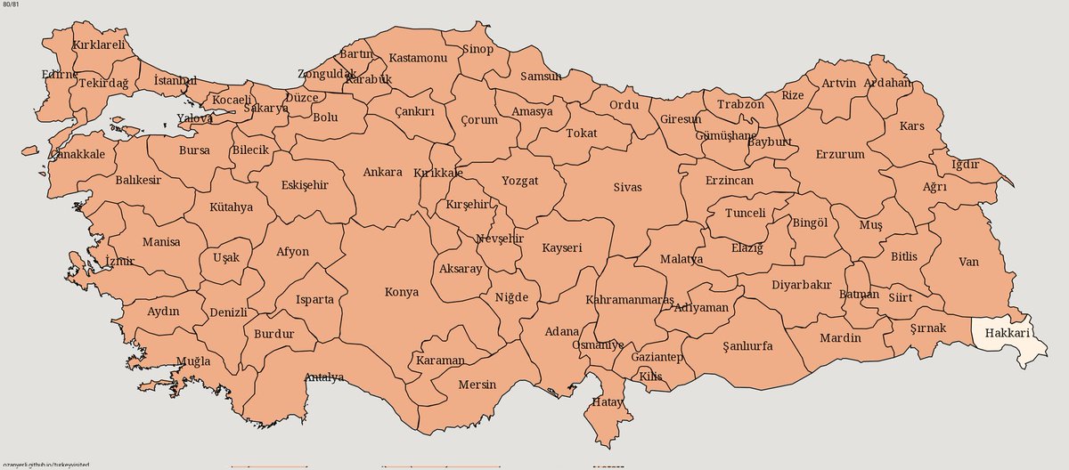 Artık yurt dışı. Euro kuru durursa tabi ozanyerli.github.io/turkeyvisited/