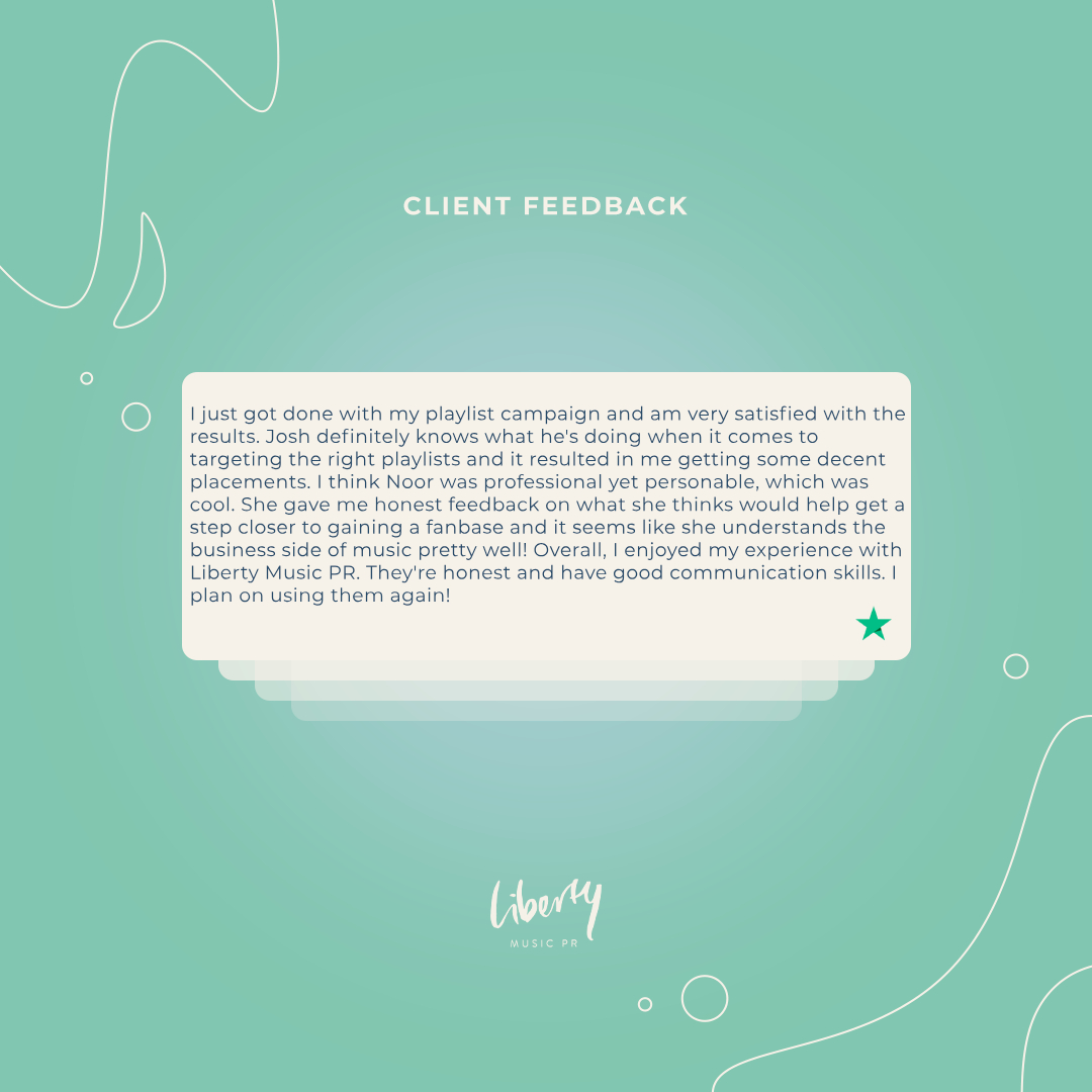 Another great piece of feedback from our customers! Thank you so much 🫶🏼⁠ ⁠ ⁠ ⁠ #feedback #clientfeedback #libertymusicpr
