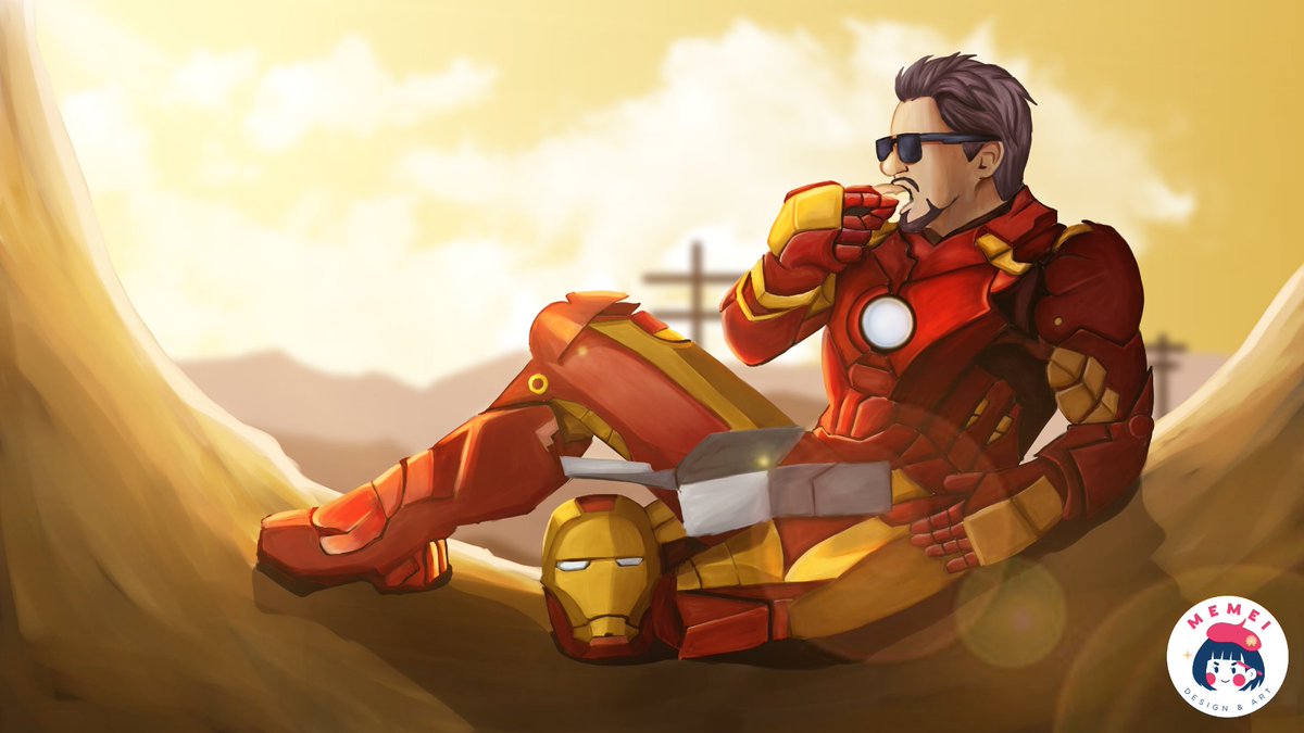 memeiarts_'s tweet photo. Big man in a suit of armor. Take that off, what are you?

—Genius, billionaire, playboy, philanthropist.

Just started binge-watching MCU and I'm loving this playboy already. Here's a fanart of Iron Man...How I miss drawing🥰

#artph #MarvelStudios #MCU #IronMan #TonyStark https://t.co/GJkfuL0kaB