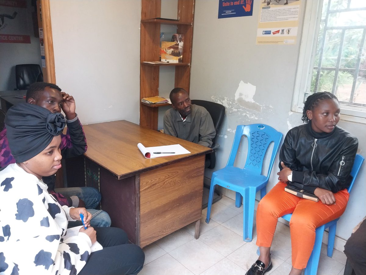 'Today, Kituo Cha Haki joined a counselling session at Kiamaiko Justice Centre, fostering justice and empowering communities. Together, we create a brighter future. #CommunityJustice #Empowerment'