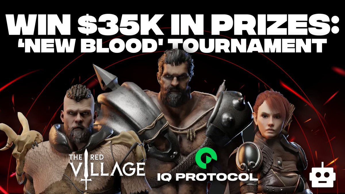 🎮 Amp up for the largest #NFTRenting event in #Web3Gaming #onPolygon @PolygonGaming!

@TheRedVillage, backed by @animocabrands, hosts the electrifying ‘New Blood’ Tournament, sponsored by @IQLabs_official

🤑 Fight for $35K Prizes in #USDC & #NFT: soquest.xyz/space/IQspace/…