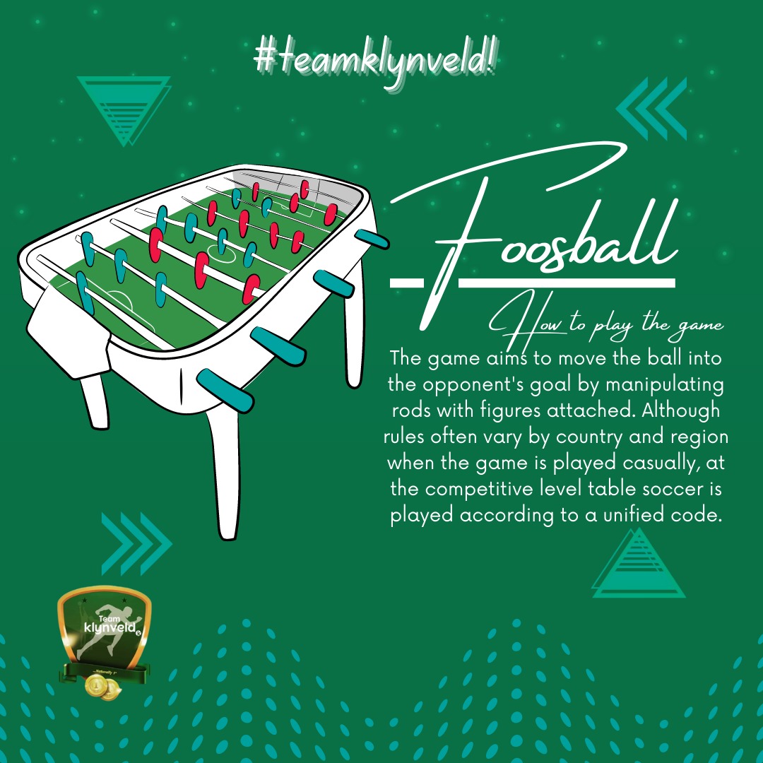 Foosball/Table soccer is one of the games on schedule  today.
#KPMGTeamKlynveld2023 #KPMGGames2023 
#KPMGTeamKlynveld2023 #KPMGGames2023 
#KPMGTeamKlynveld2023 #KPMGGames2023 
@KPMG_NG