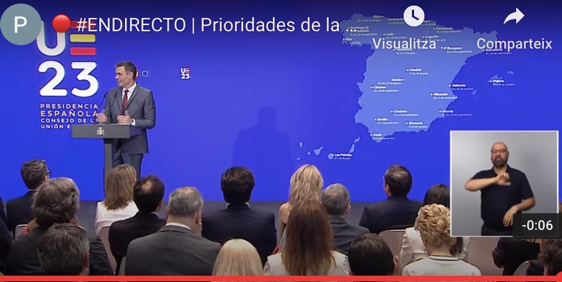 Countdown to the Spanish Presidency of the Council of the #EU <a href="/sanchezcastejon/">Pedro Sánchez</a> has presented priorities: #Reindustrialization #EcologicalTransition #Social #Economic #Justice #EuropeanValues
🍀Next semester will also be essential for #GreenValència #EUGreenCapital 2024 #EU2023ES