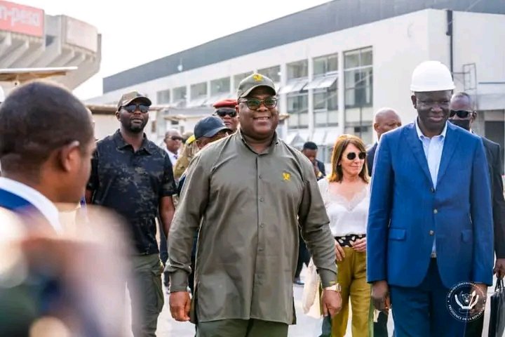 terry_alende's tweet photo. @kinshasa2023
Le PR05 Félix Tshisekedi a visité hier 14juin le stade des martyrs et le stade Tata Raphaël entièrement réaménager au standard international. 
La fin des travaux est prévu avant le 30 Juin.  Les choses s'accélèrent à bon train. 👌🇨🇩 @rkitsita  @MatangilaJulie https://t.co/ZDBYE8QX6U