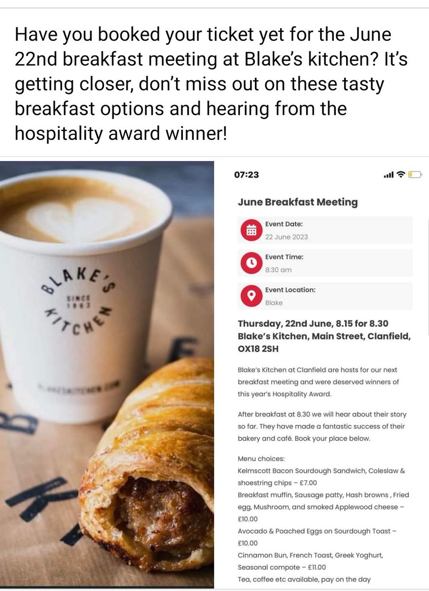 Come along to our next meeting...