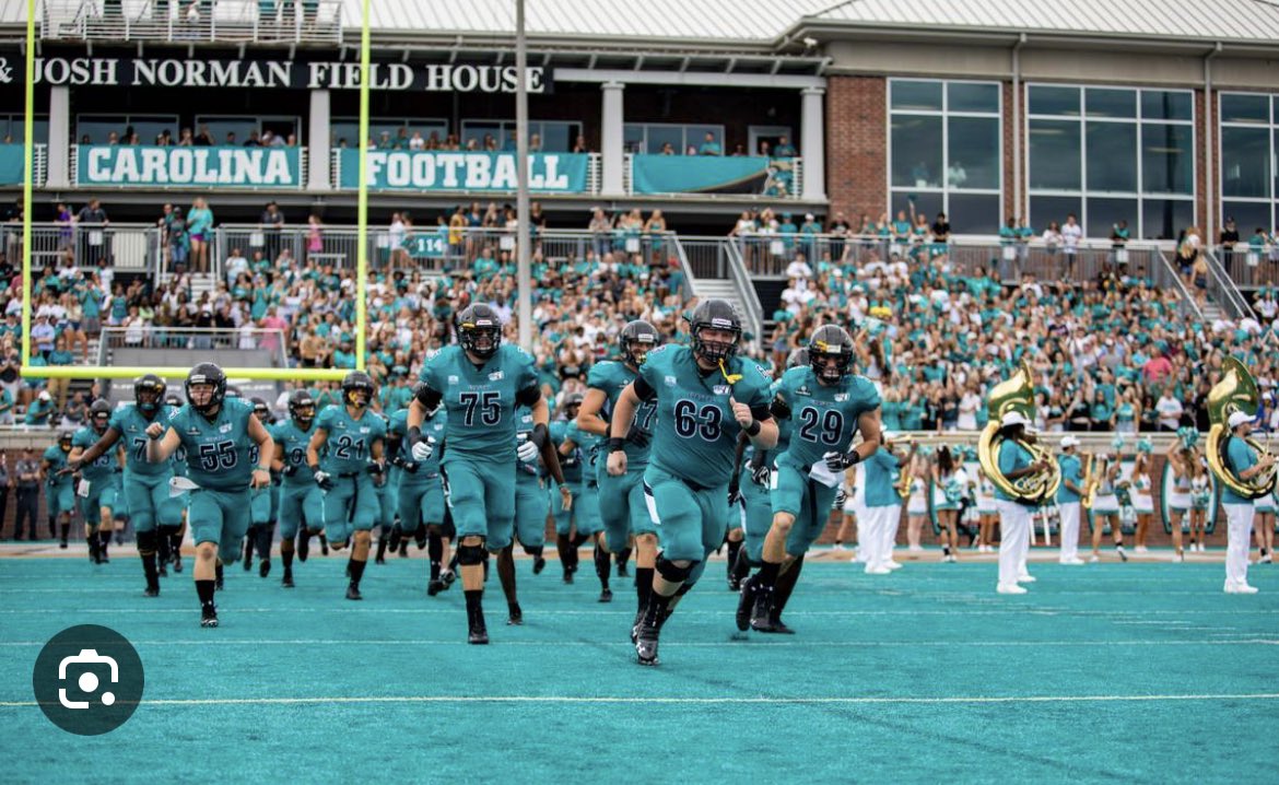 I will be attending Costal Carolina’s prospect camp this Friday.🤎<a href="/WRHitList/">WR Hit List</a> <a href="/HighSchoolBlitz/">High School Blitz</a> <a href="/PrepRedzone/">Prep Redzone 🏈</a> <a href="/DAWGHZERECRUITS/">Dawg House Recruiting</a> <a href="/CoachZBrunson/">Zeke B</a> <a href="/Coach_Smith_68/">Joshua L. Smith</a>