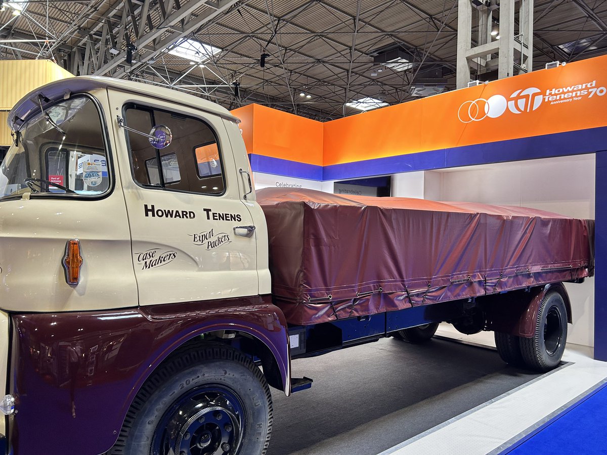 multimodal's tweet image. Stunning vehicle on the @howardtenens stand at this year’s Multimodal 🚚 #multimodal2023 #freight