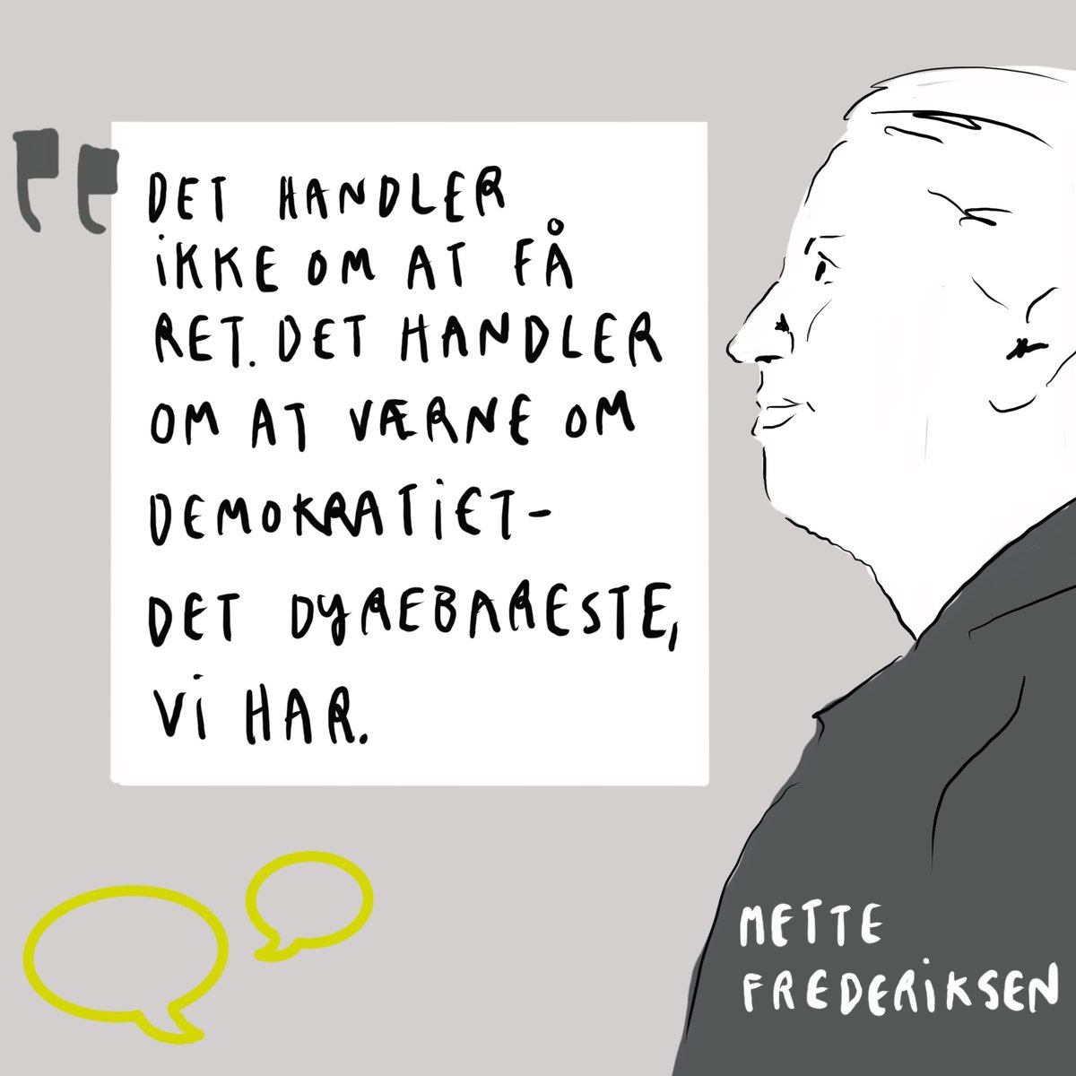 Folkemødet 2023 er skudt i gang💚

Her får du serveret et referat fra åbningen på Folkemødets Hovedscene

Tegnet af Mette Stentoft✏️

#fmdk