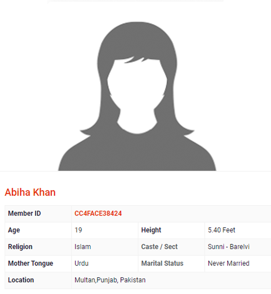 rishta_pakistan's tweet photo. Directly Contact Her: Visit &amp; Enter Member ID: CC4FACE38424

https://t.co/v80zG9m62F

Find Rishta in Pakistan Easily
WhatsApp: 0340-8800808

#rishta #pakistan #rishta_pakistan  #marriage_bureau #muslima #wedding #zaroorat_rishta #marriage_bureau_karachi #rishta_karachi https://t.co/InOyJ0Gulo