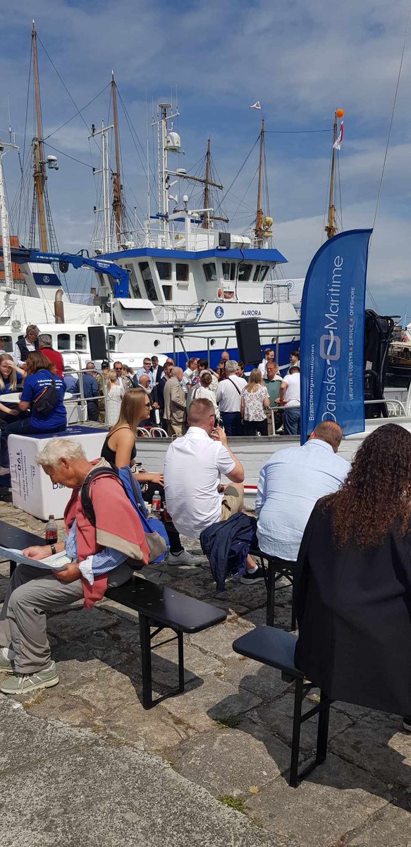 Så er <a href="/Folkemoedet/">Folkemødet #fmdk</a> skudt i gang på min smukke fødeø. Glæder mig til gode, spændende og sjove debatter og events de næste dage - både på vores egen båd og hos andre ☀️😊 <a href="/DanskeMaritime/">Danske Maritime</a> <a href="/DanishShipping/">Danske Rederier</a> <a href="/DanskeHavne/">Danske Havne</a>