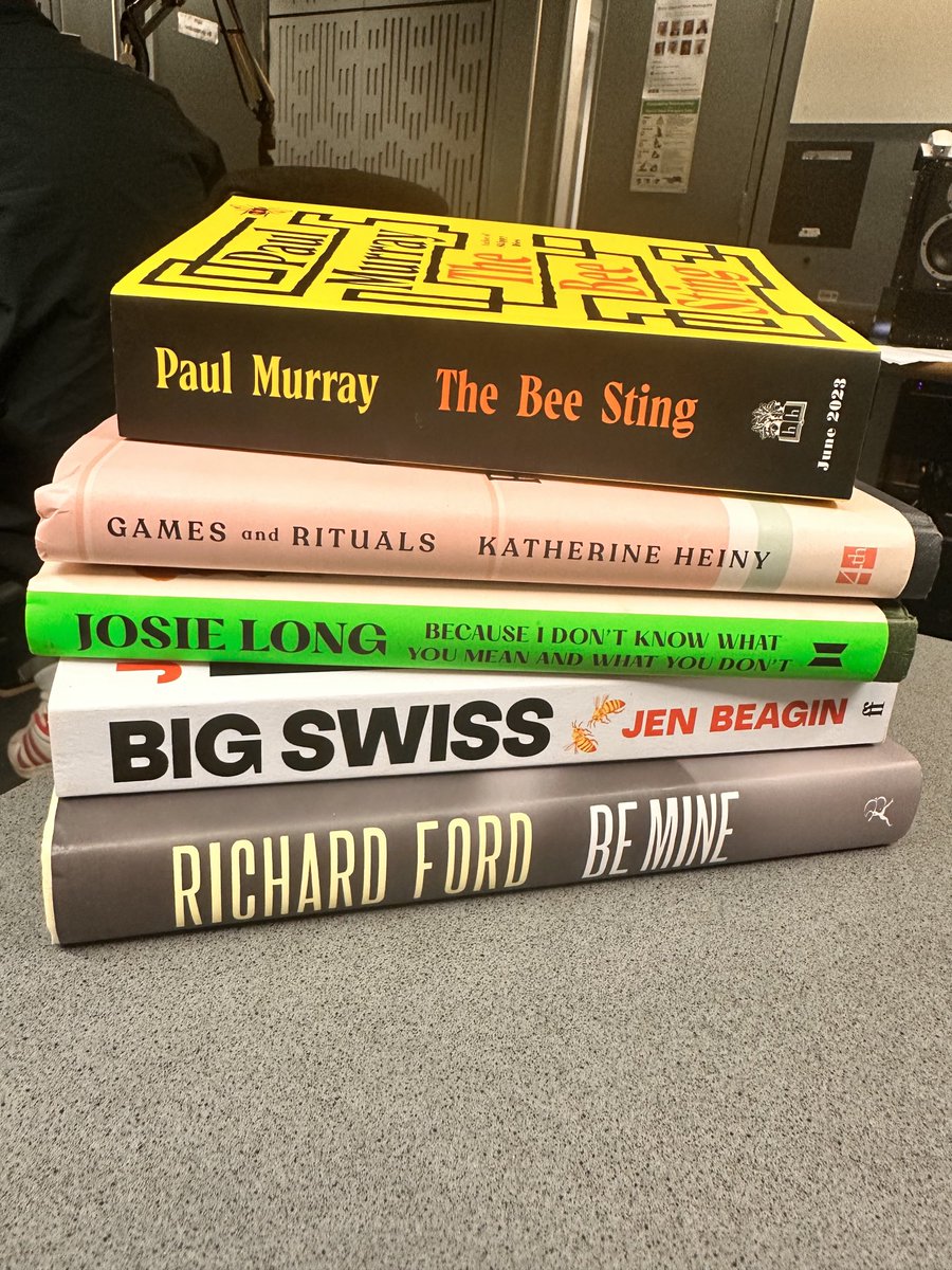 klockes's tweet photo. Great week in studio! All these fabulous writers coming soon on @BBCRadio4 #r4openbook with @AlexClark3 https://t.co/Hscbl0jDDn