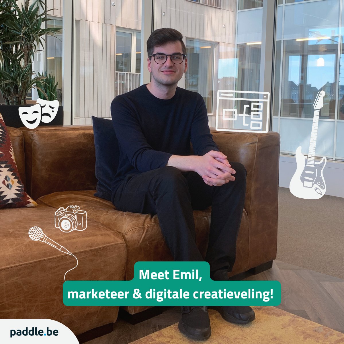 PaddleBE's tweet photo. Meet our team: Emil, marketeer en digitale creatieveling 👨‍💻

Emil O'Doherty vervoegt ons team als marketeer en biedt all-round marketing- en communicatieondersteuning. 

👉 Leer Emil kennen in de blog via https://t.co/NHVB86YVoV https://t.co/A1hIVBBR21