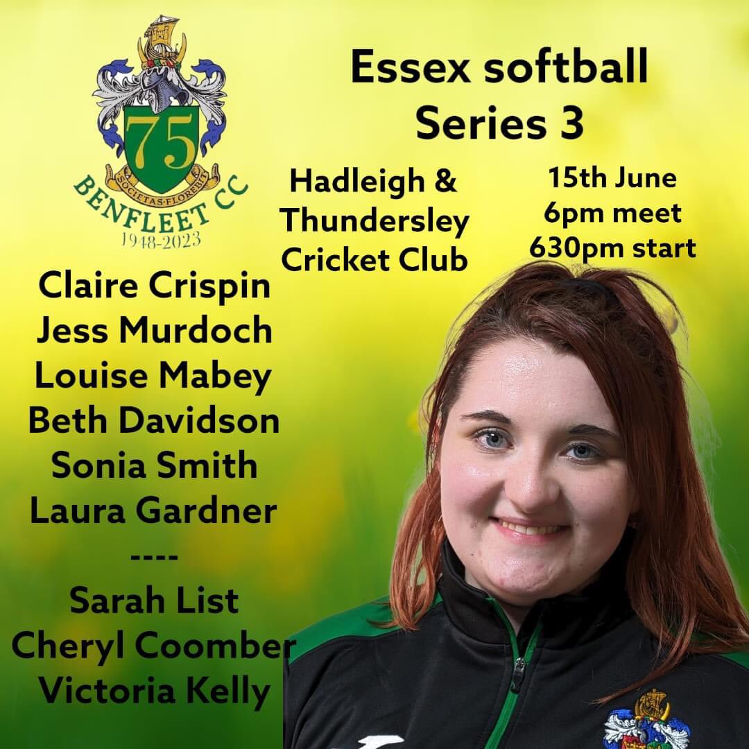 Good luck to our ladies softball team who play in the first round of the Essex softball league tonight
#wegotgame #thisgirlcan #upthefleet