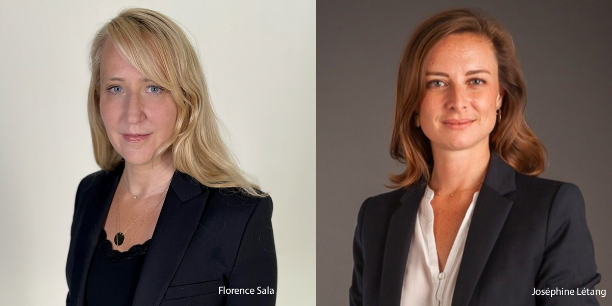 Nominations - Florence Sala devient Directrice adjointe des Productions et Acquisitions d'<a href="/ARTEfr/">ARTE</a> France, et Joséphine Létang, Responsable de la Distribution internationale d'ARTE France Développement.
Le CP tinyurl.com/55vz8y3t