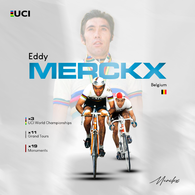 Happy Birthday Eddy Merckx!

78 years ago a true cycling legend was born 🌈
