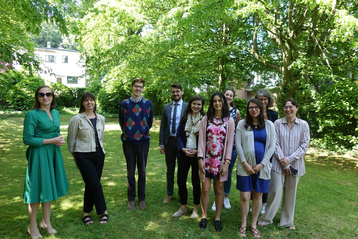 dorae_h's tweet photo. During my stay at @IEE_Bruxelles, @pauline_thinus and I organised a workshop to discuss from a variety of interdisciplinary angles the #RuleOfLaw in Europe. Many thanks for @RamonaComan1's initiative on prompting the event, as well as for her and @LeonardoPuleo's useful comments. https://t.co/mMUppJpKVs