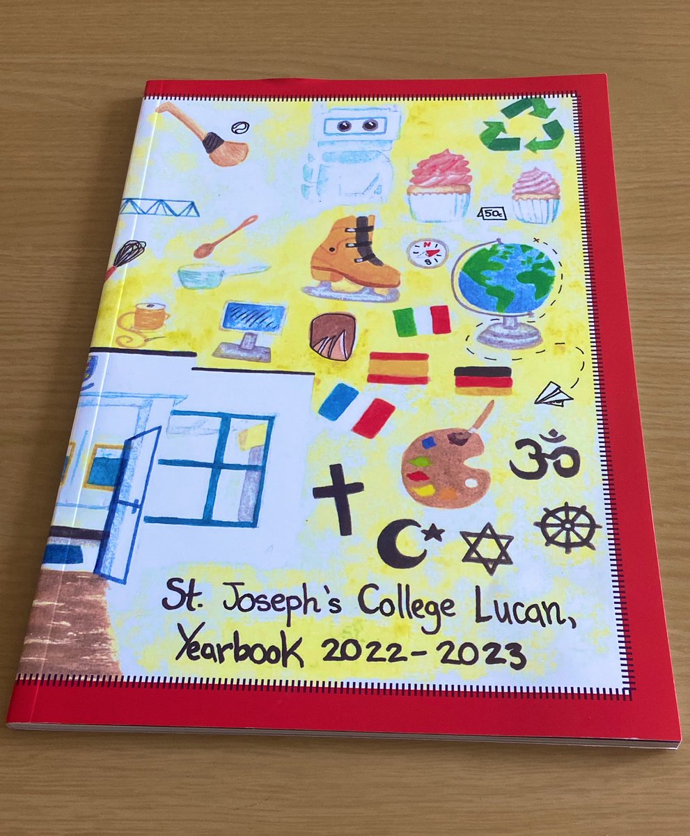 As the dust settles on another school year, was great to put together our annual @StJosephsLucan Yearbook again for 2022/23. All the best bits of our brilliant school community! #edchatie