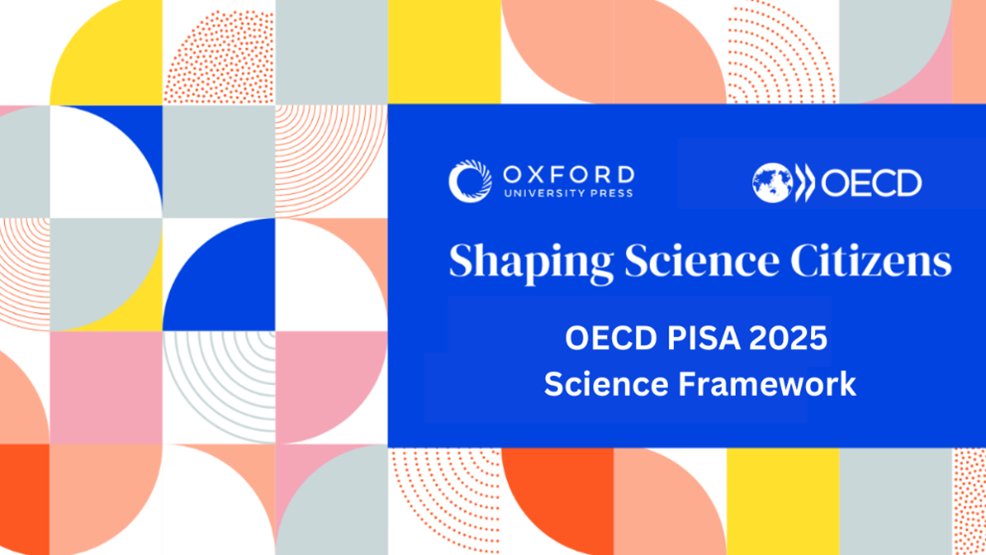 The #OECDPISA 2025 Science Framework is setting out the future direction of how we teach science in school 🏫to tackle pressing societal challenges.

To learn more, visit 👉oe.cd/540

4/4