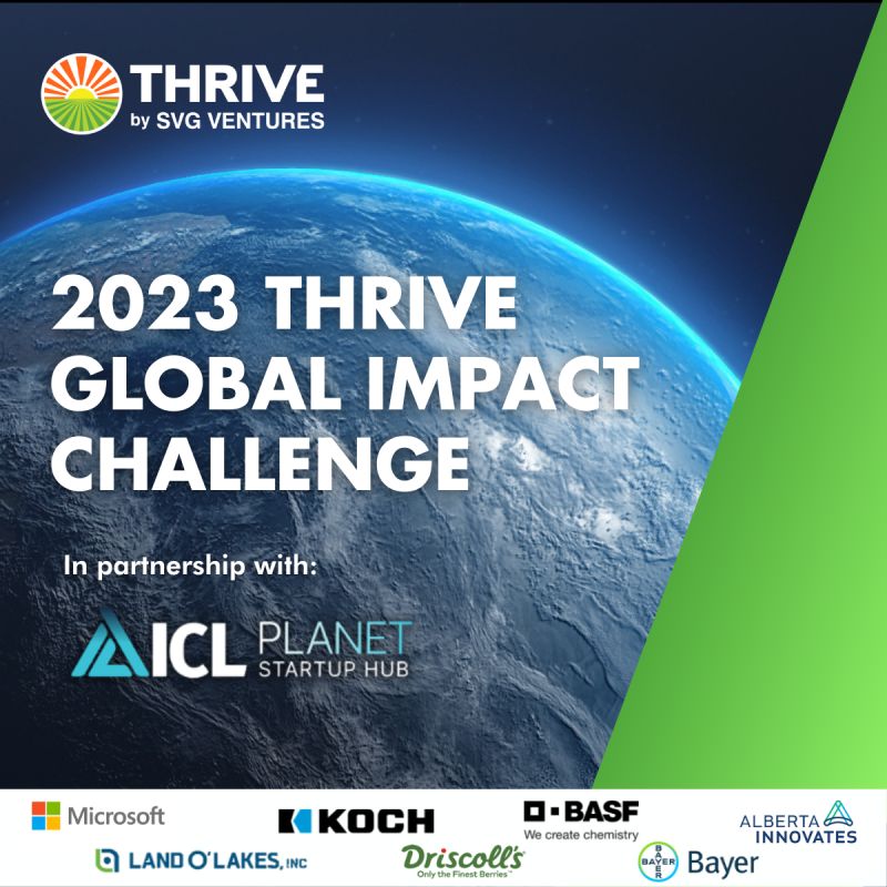 Farm491's tweet photo. Exciting news! We're proud to support the THRIVE Global Impact Challenge @THRIVEAgrifood, a global search for innovative #startups transforming #agriculture for a #sustainable future.
Apply today: https://t.co/5ewSfccsKF #THRIVEChallenge #GlobalImpact #Innovation @RoyalAgUni https://t.co/fuOAREeeep